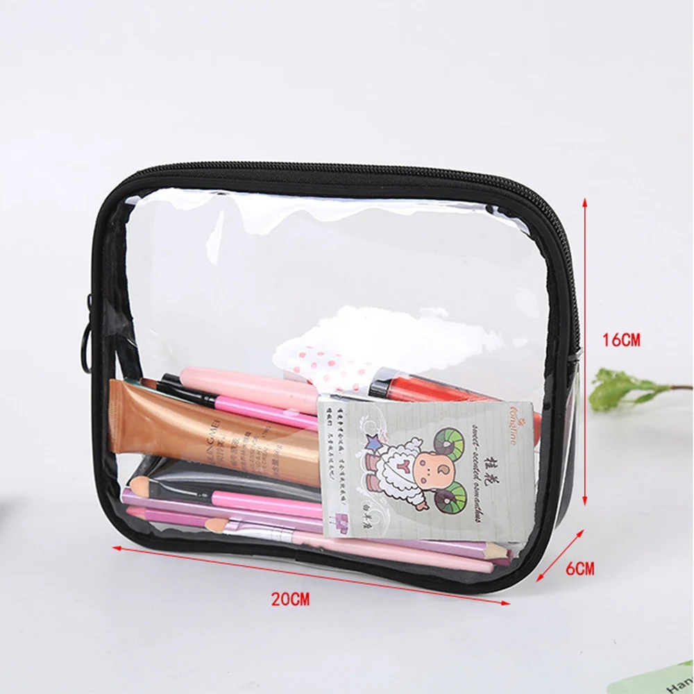 Водонепроницаемый ПВХ косметичка-органайзер высокого Ёмкость Повседневное