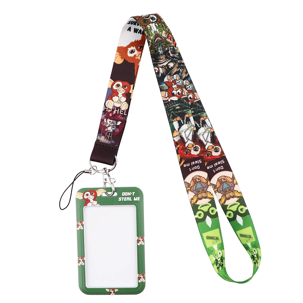 

JF327 Cute Animal Cellphone Lanyard For Key ID Card Passport Gym USB Badge Holder DIY Hanging Rope Neck Lanyard Strap
