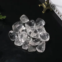 100g large tumbled crystals clear quartz gravel natural and mineral stones crystal home decoration accessories