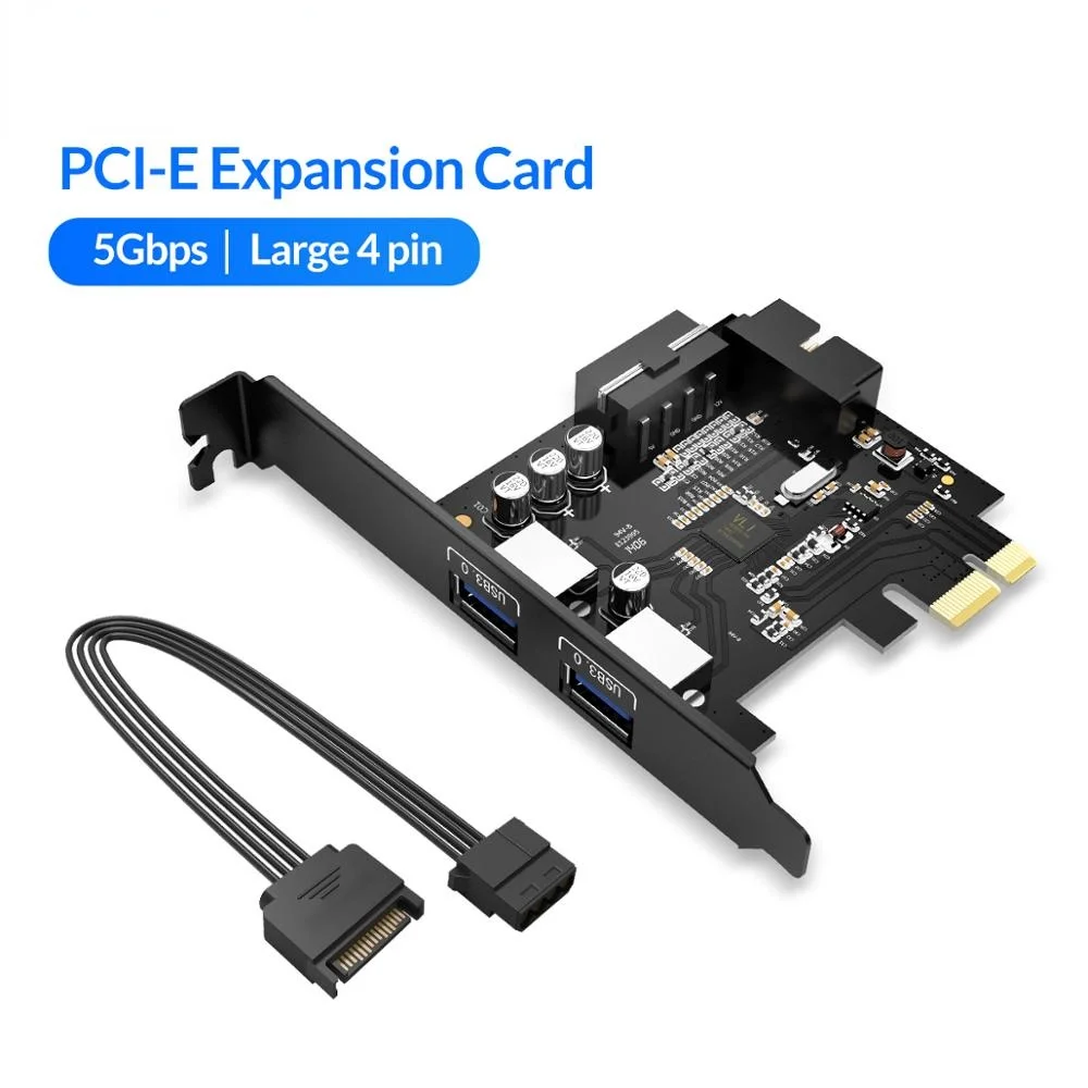 

Адаптер USB 3,0 PCI Express, расширитель PCI-E, USB 3,0, расширенные карты, настольное расширение с 15-контактным блоком питания