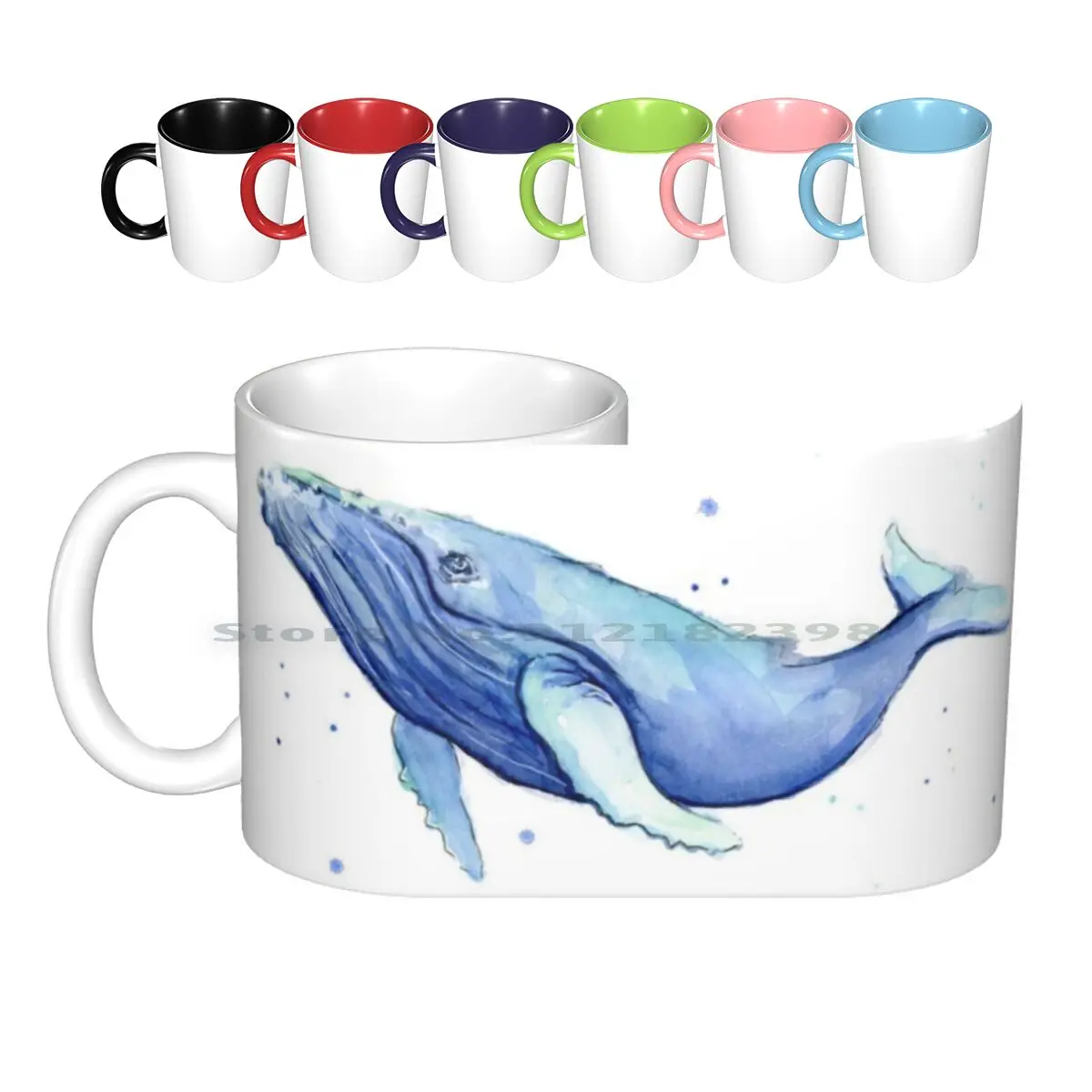 кит на кофейной