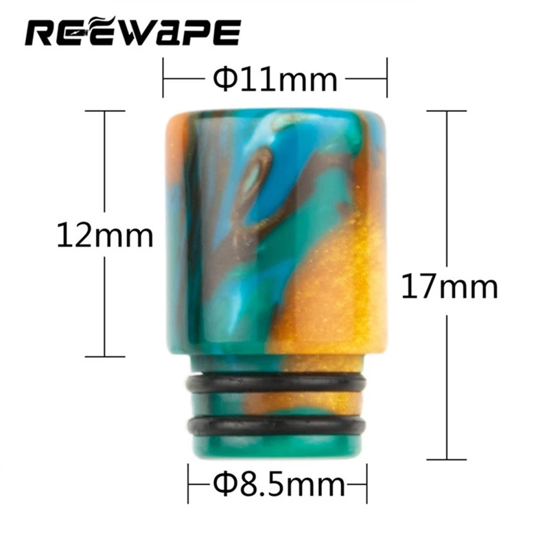 

Resin Drip Tip For Most 510 Tank & UFORCE T2 Tank E-cig Vape Accessory Drip Tip For Drag 2/ Luxe Kit