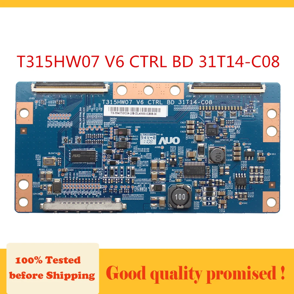Плата Tcon T315HW07 V6 CTRL BD 31T14 C08 для SONY... И т. Д. профессиональная тестовая плата