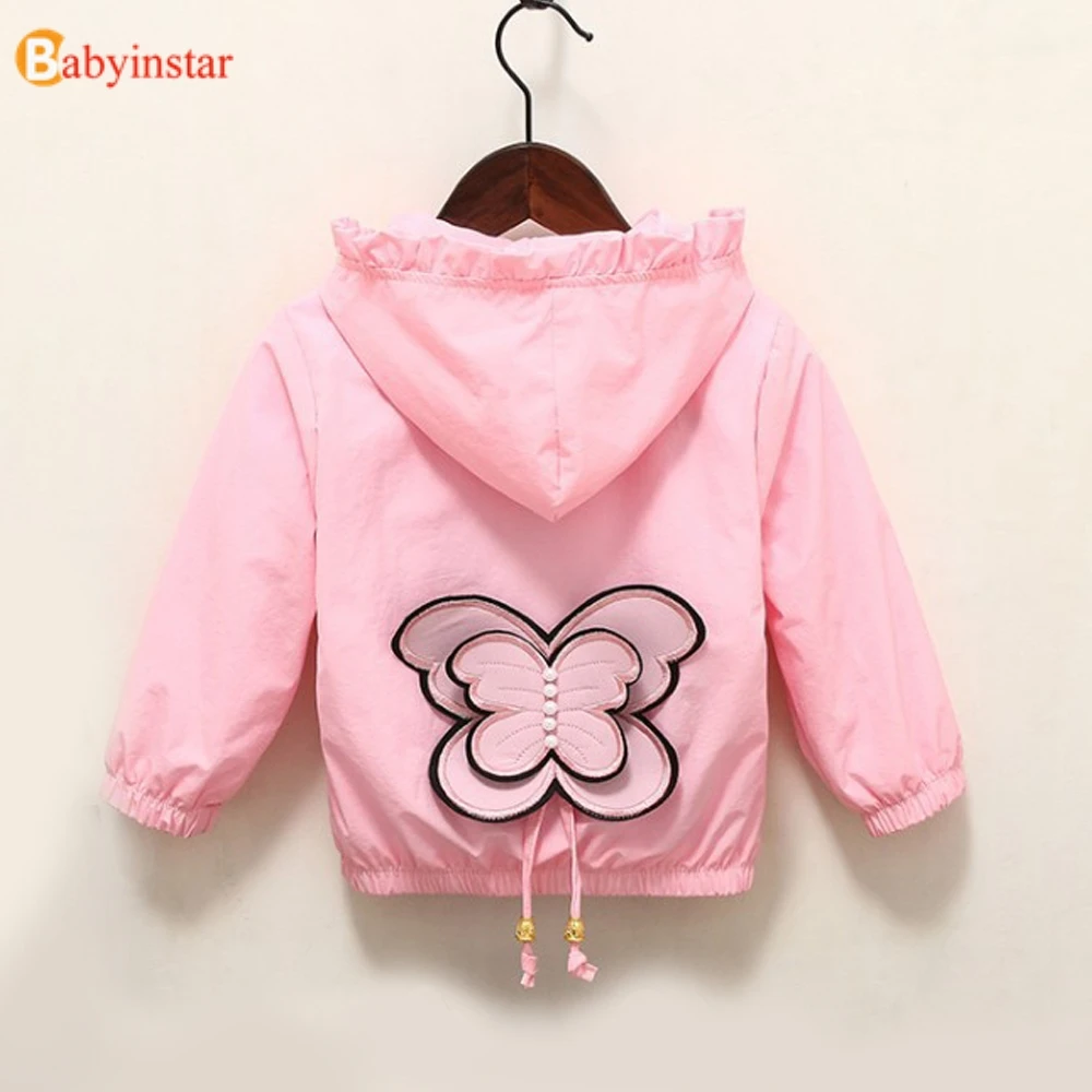 Babyinstar/Новинка; сезон осень-весна; куртки для маленьких девочек; Одежда для девочек; куртки и пальто; Одежда для маленьких девочек; милые пальто; детские куртки