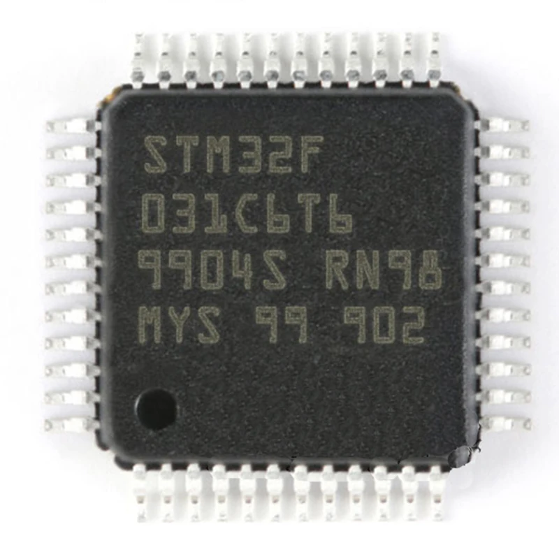 

10PCS/LOT STM32F031C6T6 48LQFP MCU 32BIT 32KB STM32F 031C6T6 QFP IC Chip USED AND REFURBISHED BUT IN GOOD WORKING CONDITION