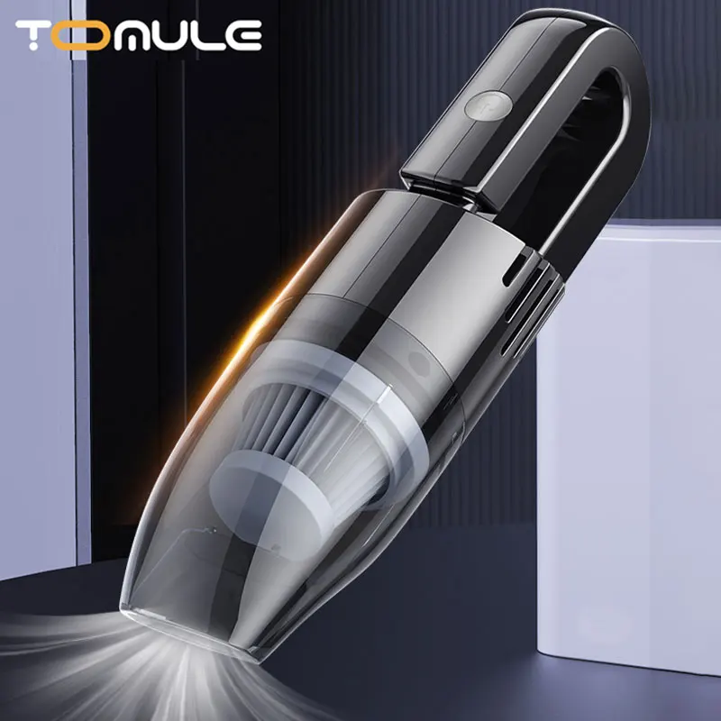 

TOMULE Handheld car vacuum cleaner wireless for home charging vacuum cleaner wet and dry portable 6000pa mini vacuum cleaner