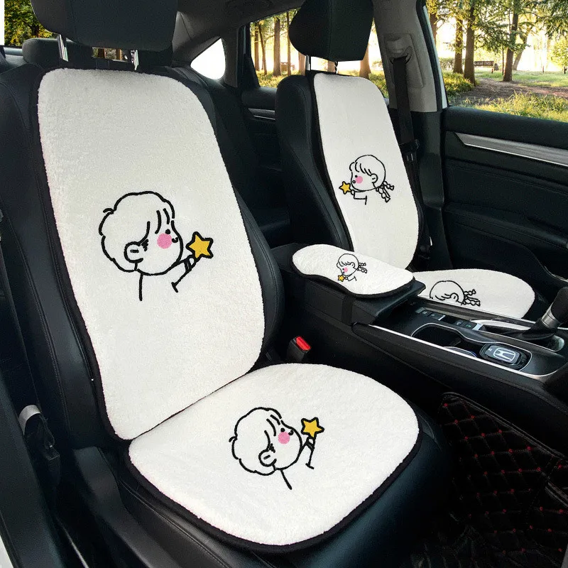 Car Seat Covers Set Universal Seat Protector Car Accessories Interior Woman Cars Seat Cover Sets for Women Girls Cute Cartoon Car Seat Covers Set Universal Seat Protector Car Accessories Interior Woman Cars Seat Cover Sets for Women Girls Cute Cartoon