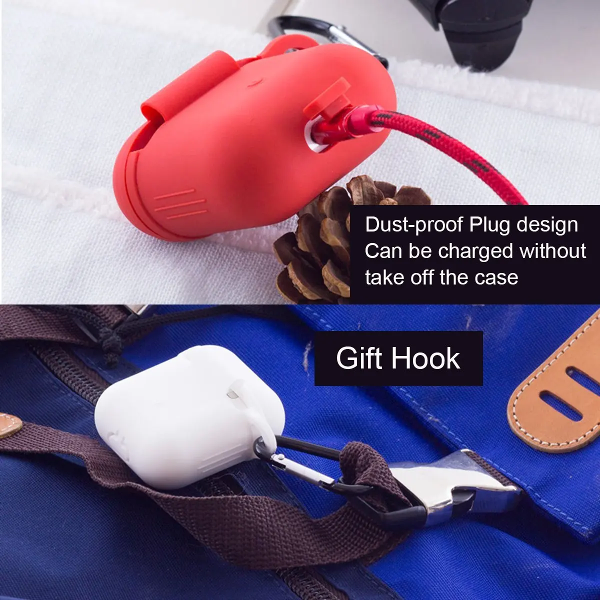 4 в 1 наушники силиконовый чехол анти-потеря провода наушники для Apple Airpods Air Pods Bluetooth беспроводные наушники аксессуары