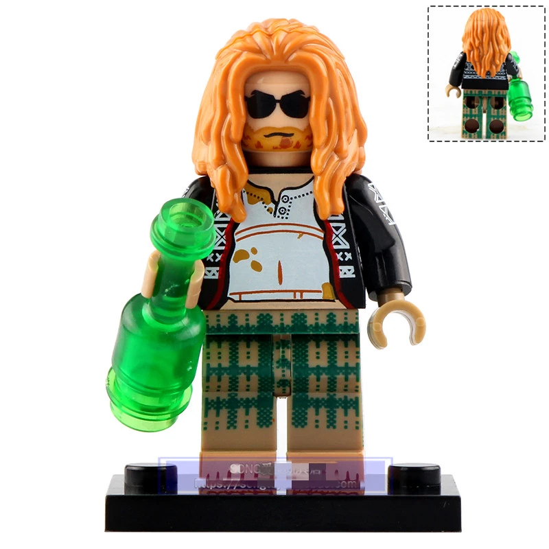 Одна распродажа Fat Thor с пивом Ragnarok Marvel Супер герои Мстители сборные Minifig модель