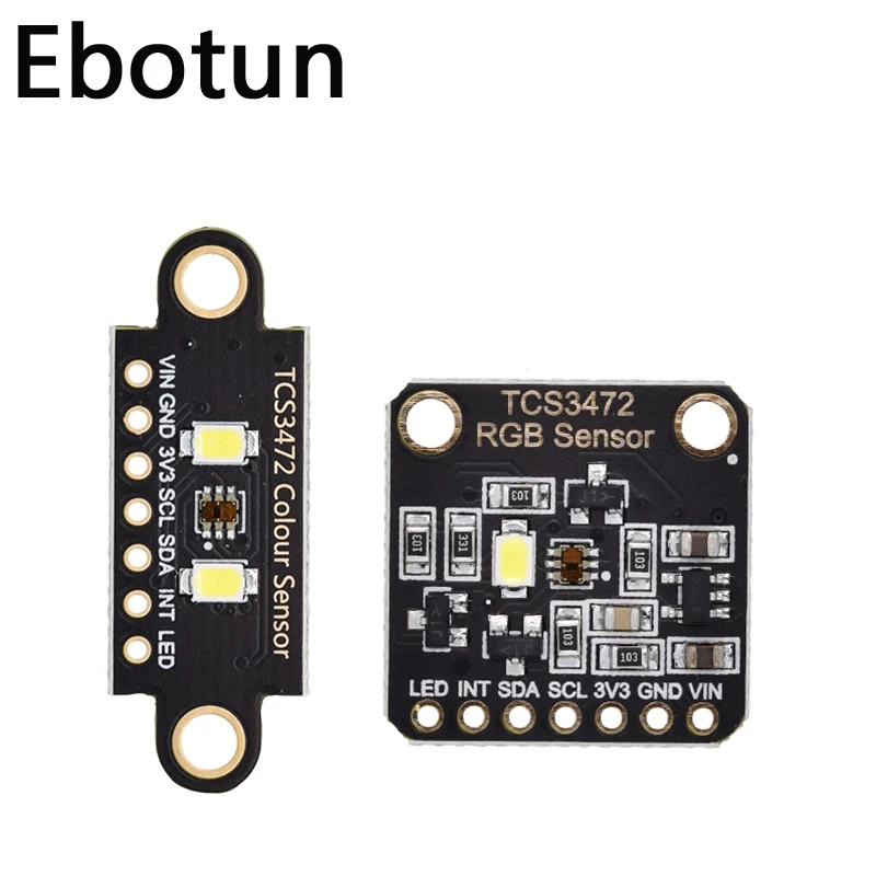 Модуль распознавания цветного датчика для TCS34725 RGB макетная плата IIC Arduino STM32 |