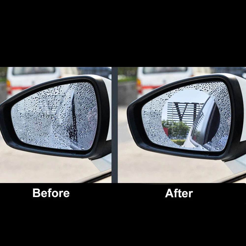 2 шт. зеркало заднего вида противотуманная пленка покрытие от дождя