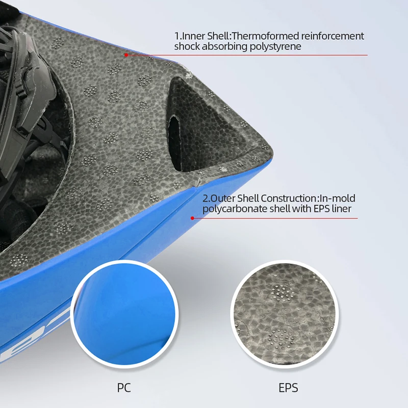 

CAIRBULL Racing TT Bike Helmet Tri Aero Bicycle Helmet with Magnetic Shield Goggle for Adults Sport Riding Cycling Accessories