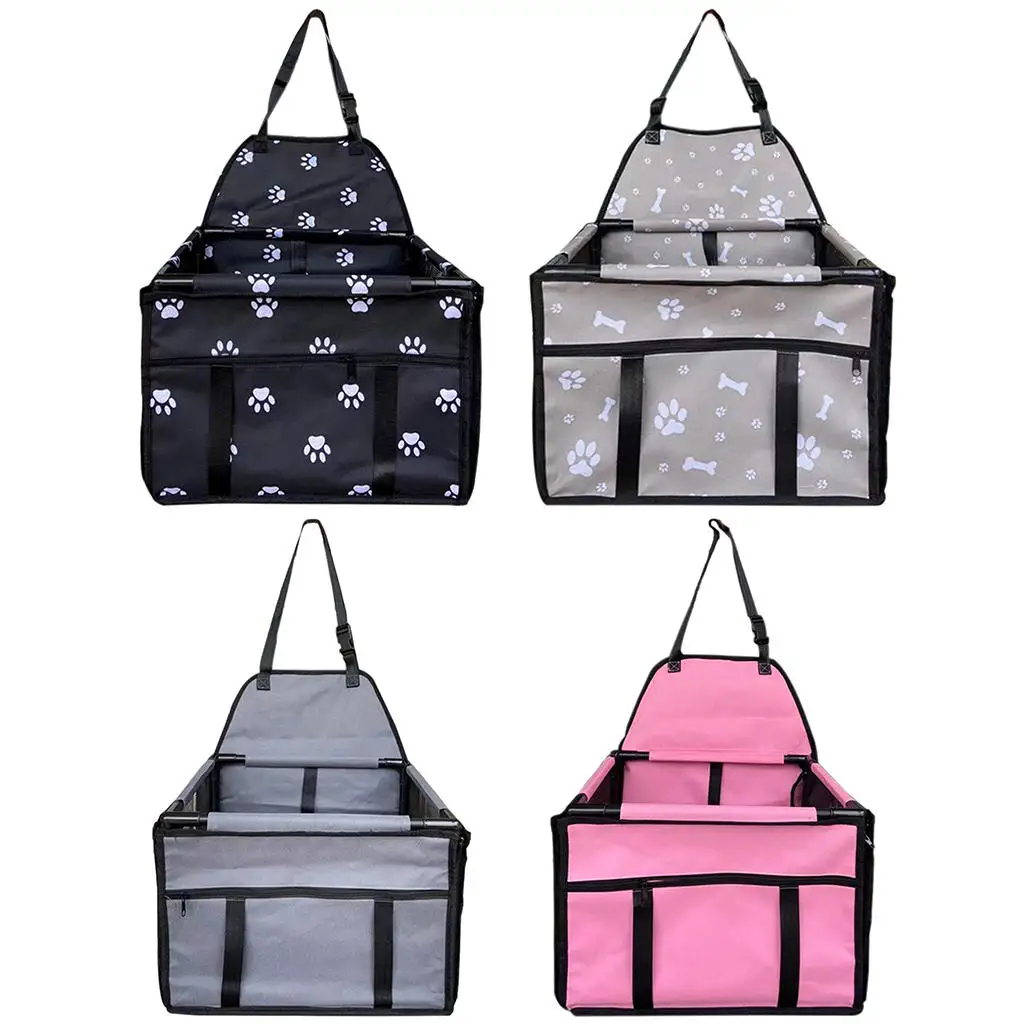 

Складное автомобильное сиденье для домашних питомцев, прочное маленькое/среднее сиденье для переноски собак, устойчивое автомобильное сид...