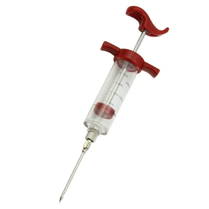 

Spice Syringe Marinade Injector Flavor Syringe Cooking Meat Poultry Turkey Tool