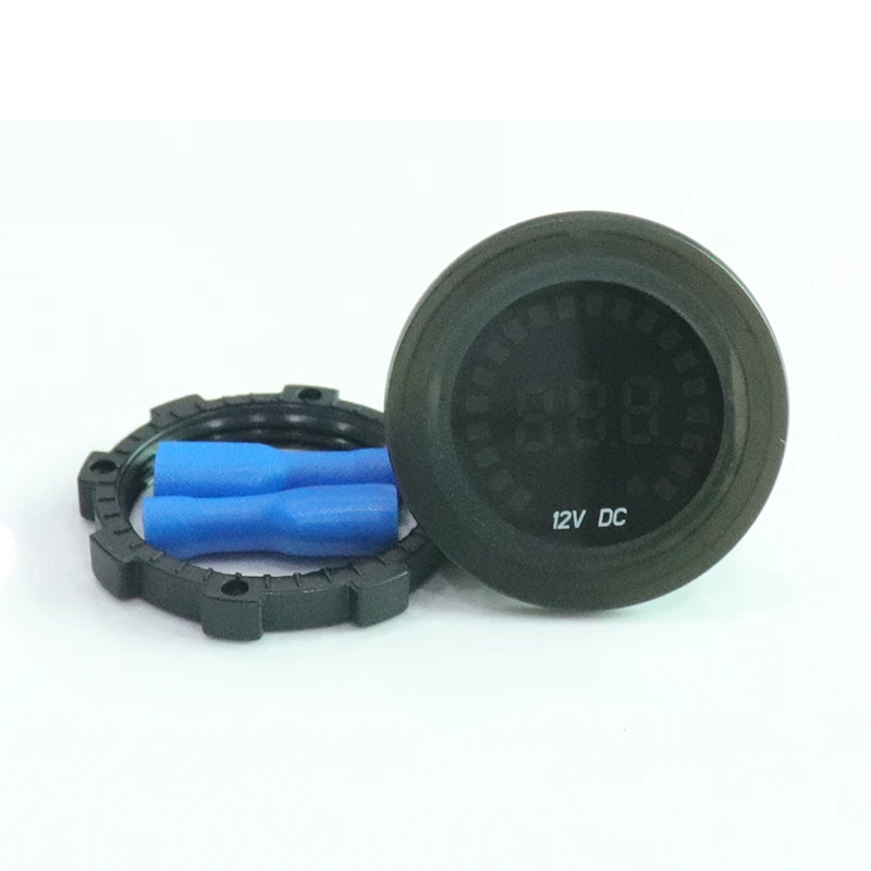DC 12V Универсальный Автомобиль Мотоцикл лодка светодиодный цифровая панель вольтметра монитор, Вольт-метр Датчик Дисплей автомобильные аксессуары