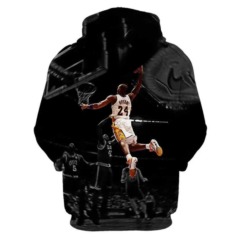 

Fashion Streetwear Kobe Bryant Hoodie 3D Print Sweatshirt Multiple Colour Women Mens Hoodies Pullover