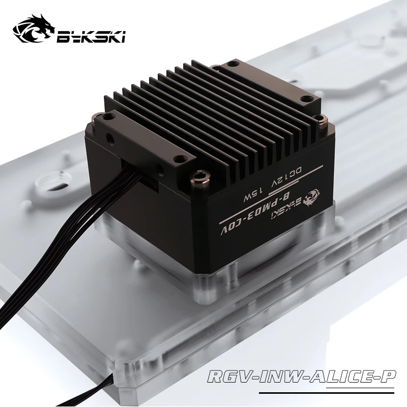 BYKSKI Acrylic Board Water Channel Kit Solution for IN WIN Alice case kit Computer Case CPU/GPU Block Support DDC Pump RGB | Компьютеры и