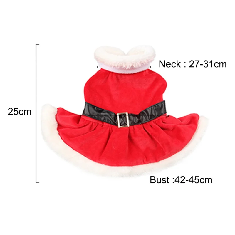

Pet Cat Dog Cloak Cape Pet Winter Clothes Christmas Coat Cute And Warm Santa Claus Suit Xmas Puppy Costumes Cat Supplies