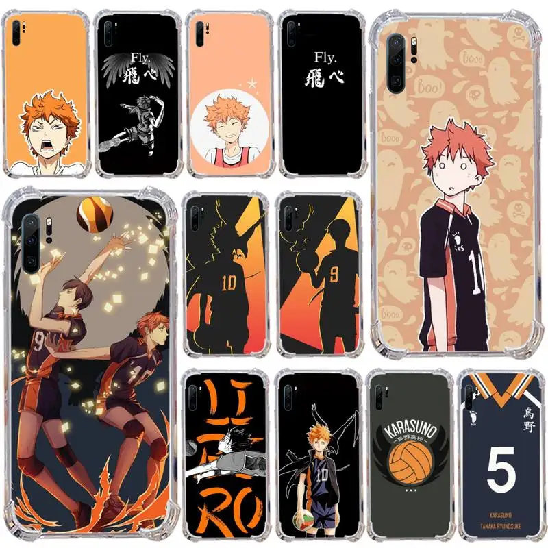 

Haikyuu Hinata attacks Anime Phone Case Transparent Clear For Samsung Galaxy A71 A21s S8 S9 S10 plus note 20 ultra