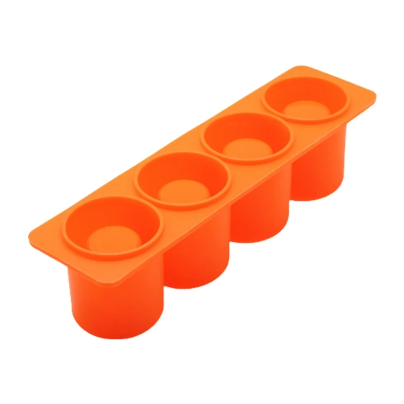 

Succulent Plant Pot Concrete Molds Cake Mold Ice Cube Molds 4 Holes Handmade Craft Silicone Mould Cement Planter Molding Tool