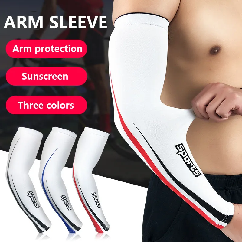 1 шт./пара Спорт бег велосипед Велоспорт Локоть рукава крышка Для мужчин женщин с