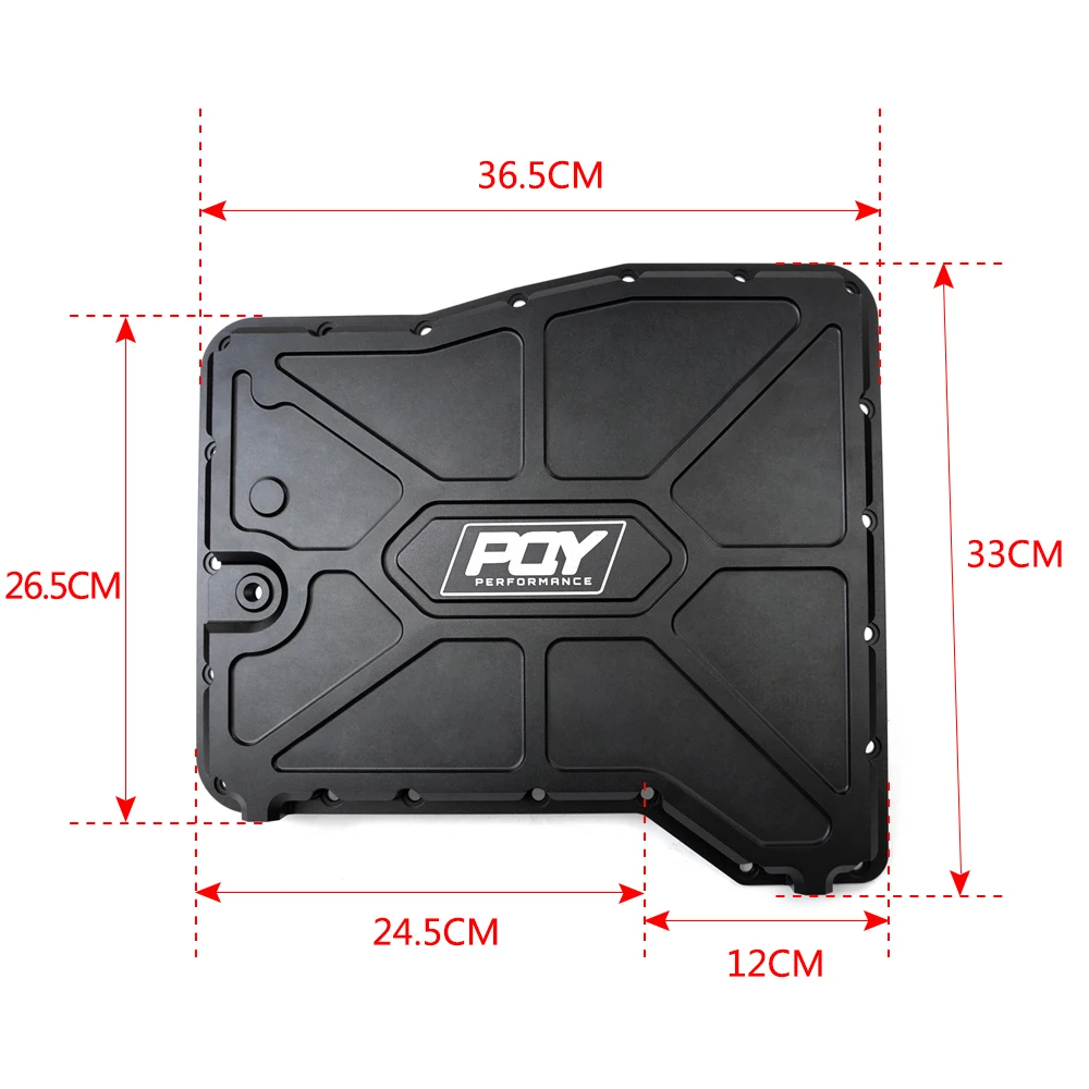 WLR CNC Алюминиевый Масляный поддон для двигателя заготовка ребристая