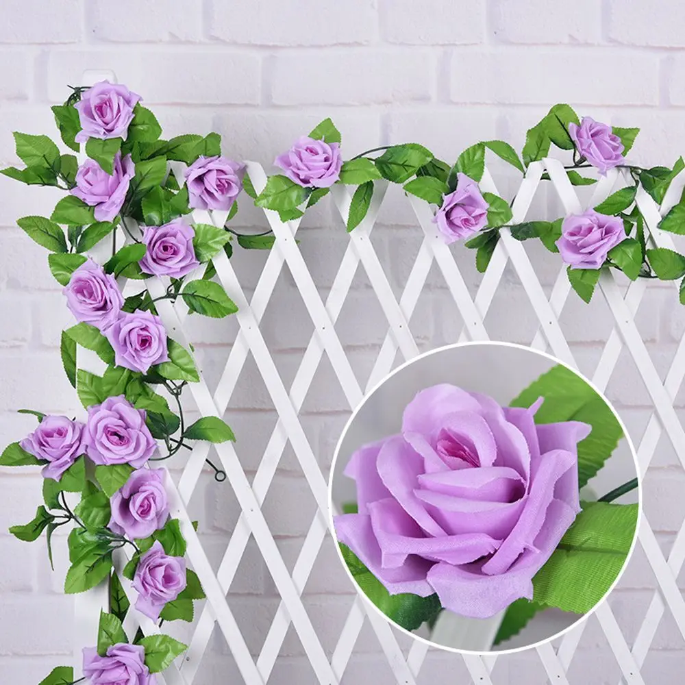 2x9 цветы Arch Lvy домашний дом гирлянда ткань для дня рождения 2 4 м искусственный