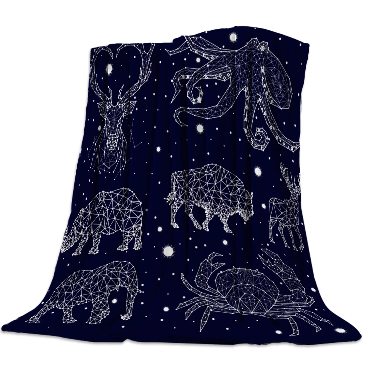 Астрономический Осьминог галактика покрывала на одеяло флисовый плед