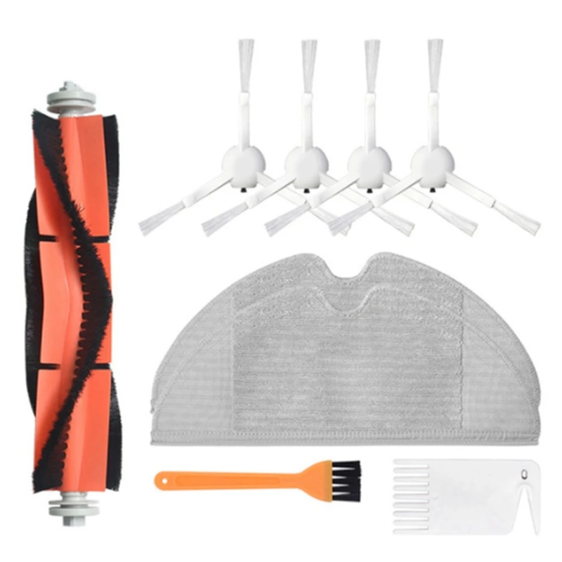 

Запчасти для робота-пылесоса XiaoMi Mijia 1C STYTJ01ZHM, основная и боковая щетки, насадка на швабру, Сменные аксессуары