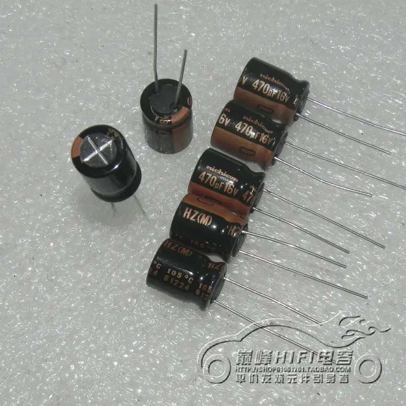 30 шт./50 шт. японская Nichicon HZ серия 16v470uf Золотой линейный цифровой аудио