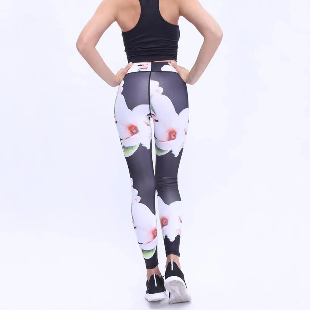 

Women's Fashion Seamless Yoga Pants printing High Waist Stretch Abdomen Hip Shape Pants Gym Running Sports Breathable Yoga Pants