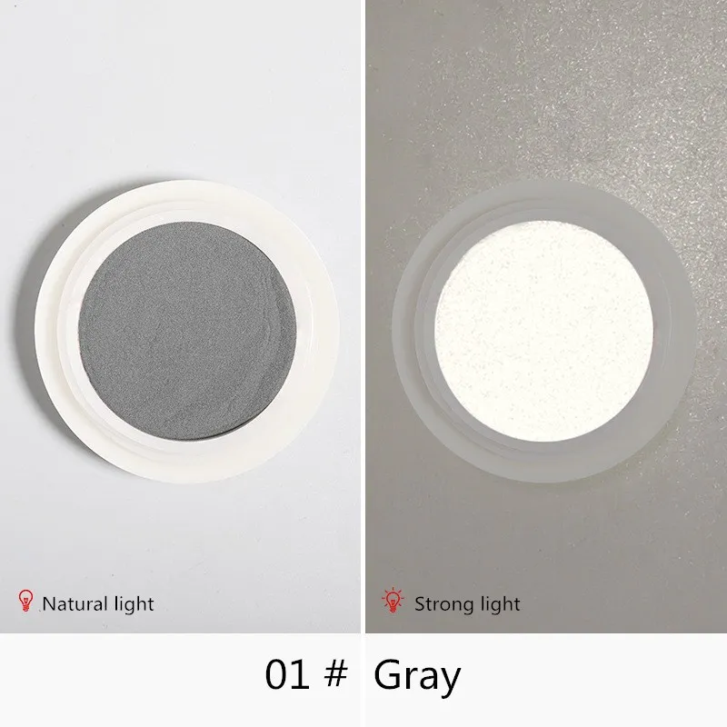 Светоотражающая пудра для ногтей Bundi красная шерстяная очень мелкая порошок