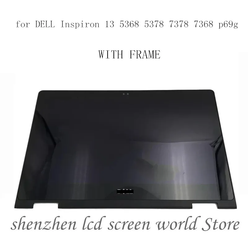 13 3 &quotдля Inspiron 5368 5378 7378 7368 P69G ЖК экран + сенсорный дигитайзер в сборе B133HAB01.0