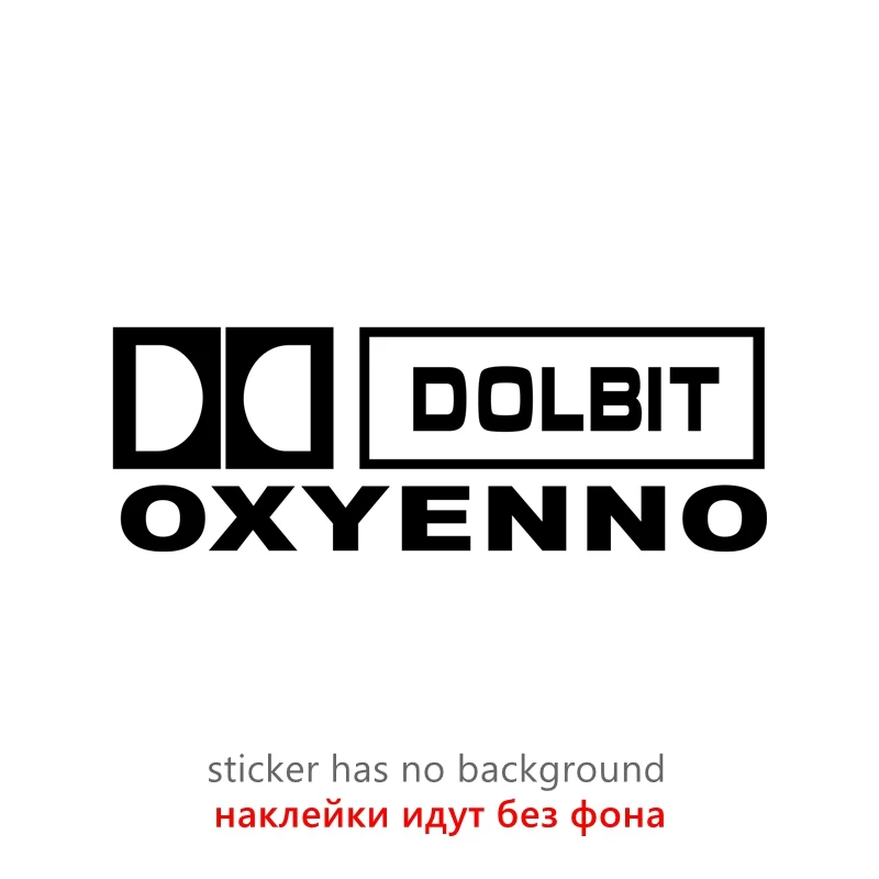 

CS40050# Die-Cut Vinyl Decal Dolbit Car Sticker Waterproof Auto Decors on Car Body Bumper Rear Window