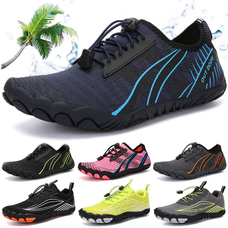 

Кроссовки для воды для мужчин и женщин, сандалии для пляжа и отдыха на открытом воздухе, быстросохнущие, размеры 36-47