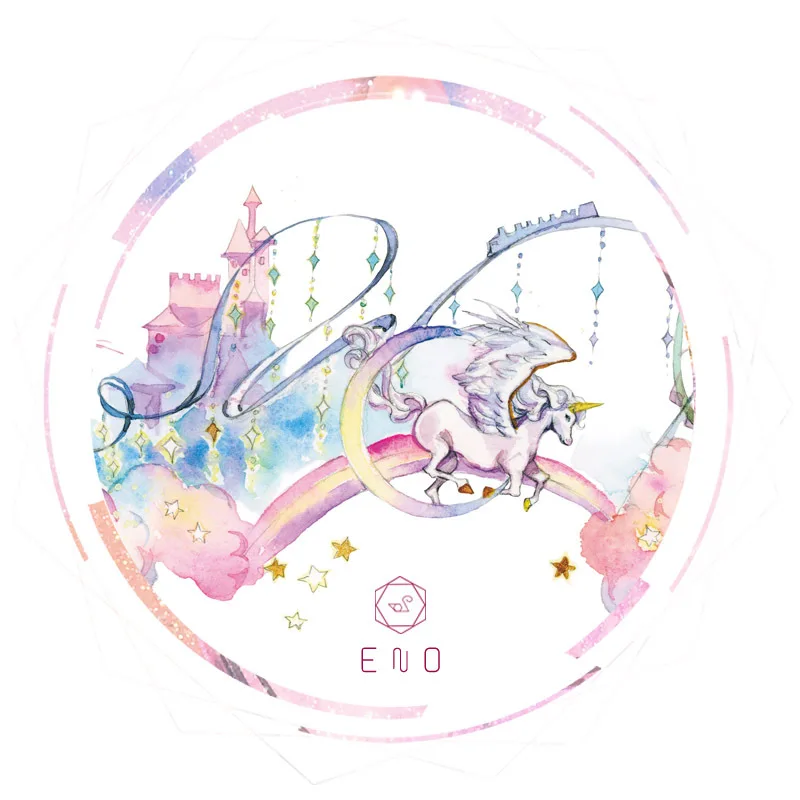 4 см х 5 м в ширину Единорог мохамм декоративная маскирующая васи лента японские