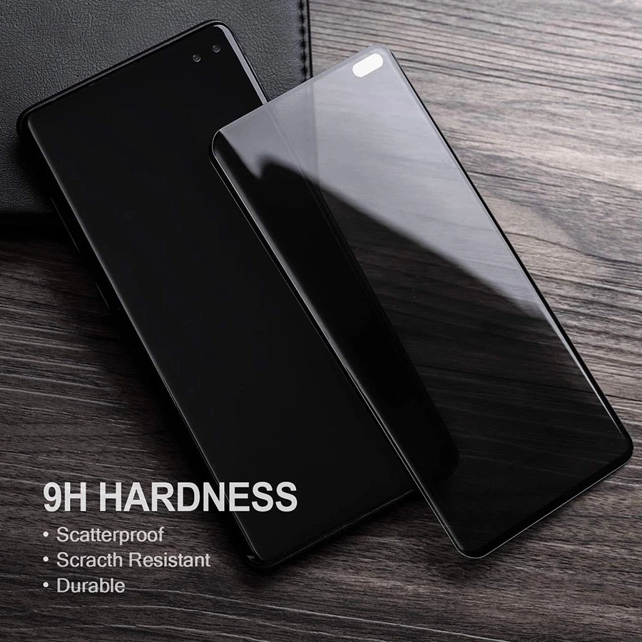 Для Samsung S8 S9 S10 Plus 3D закаленное стекло Защита для экрана Анти Шпион дисплея