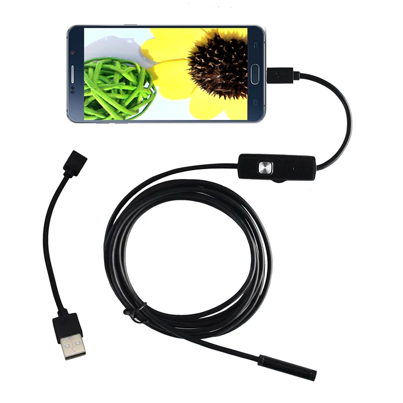 5 мм водонепроницаемый мини-ПК на Android HD эндоскоп Змея бороскоп USB Инспекционная