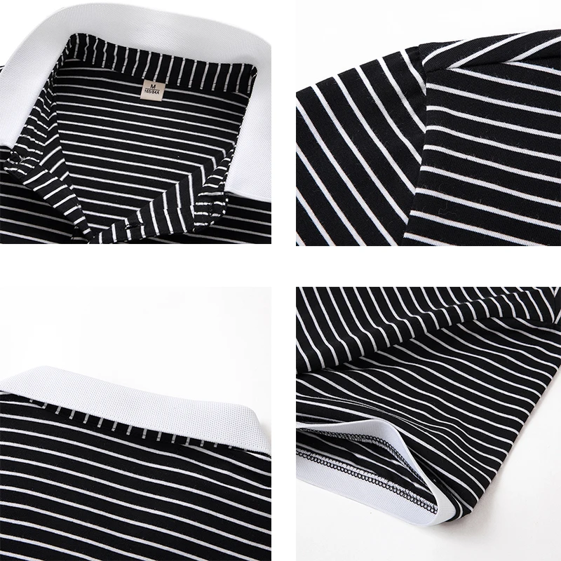 

High Quality New Mens Short Sleeve Polo Shirts Casual Cotton Polos Fashion Summer Sportswear Male Tops BYBL8815 4XL