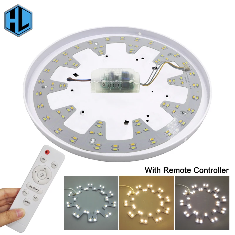 Светодиодный 5730 SMD магнитный 2,4G wifi смарт Модифицированная плата для спальни дома фойе светодиодный потолочный светильник Замена с пультом дистанционного управления