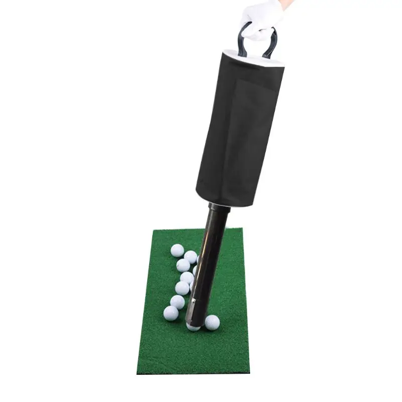 

Golf Ball Picker Shag Bag Putter Holder Storage Retriever Portable Ball Catcher Collector