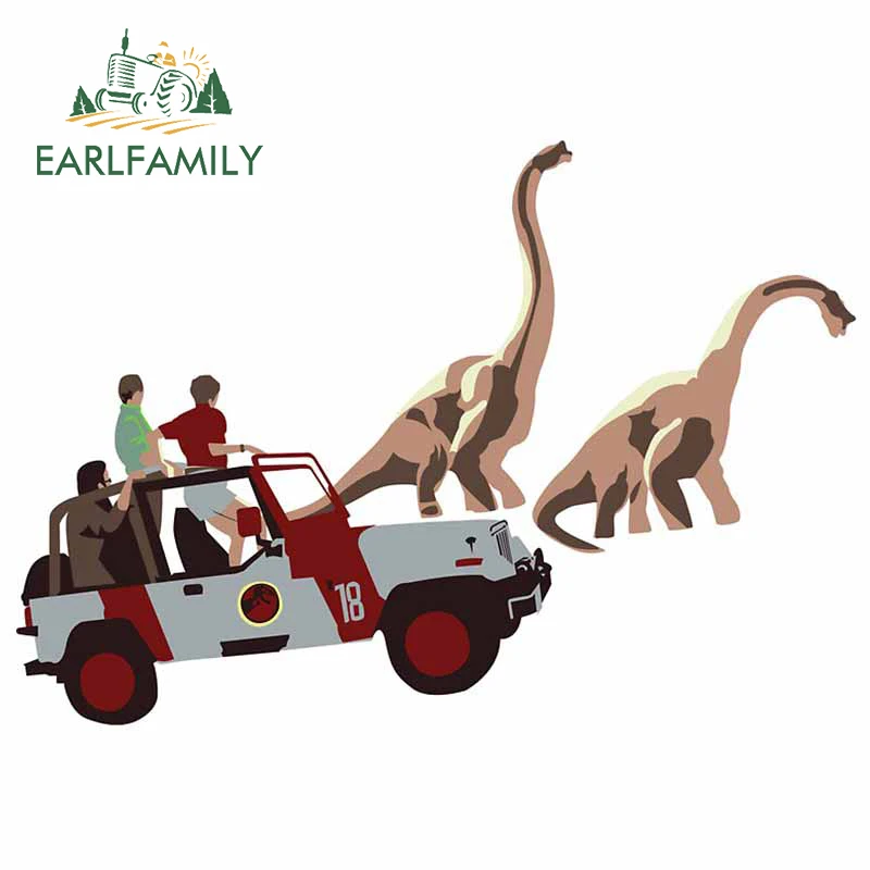 

EARLFAMILY 13 см x 9,3 см для путешествий в Herds, автомобильная наклейка, креативная наклейка, водонепроницаемое индивидуальное украшение для ноутбу...