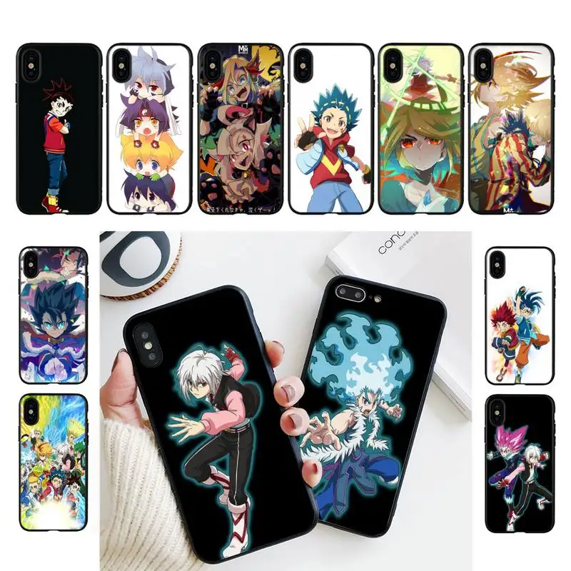 

YNDFCNB Beyblade Burst Phone Case For iphone 13 11 8 7 6 6S Plus X XS MAX 5 5S se 2020 11 12pro max iphone xr case