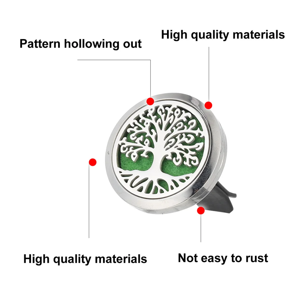 

Car Vent Diffuser Car Aromatherapy Clip Vent Freshener Clip (Assorted Color)