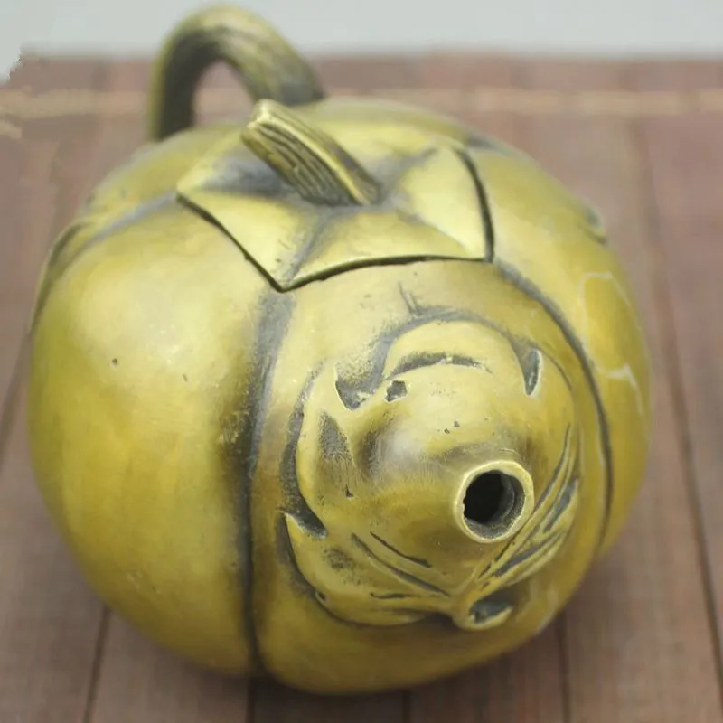 Home Decoration of Chinese Brass Leaf Wine Bottle | Дом и сад
