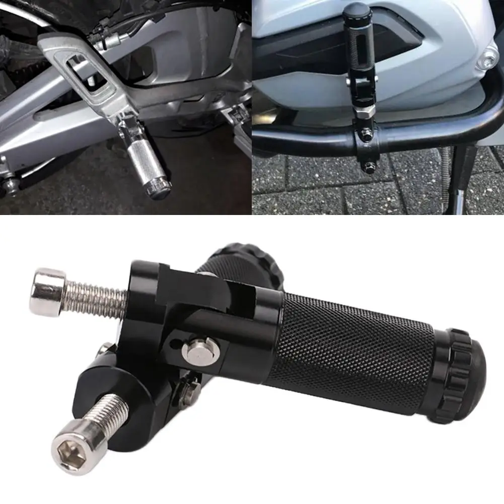 

Motorcycle Footrests 2Pcs Aluminum Universal Motorcycle Motorbike Folding Footrest Foot Peg Pedals 2020