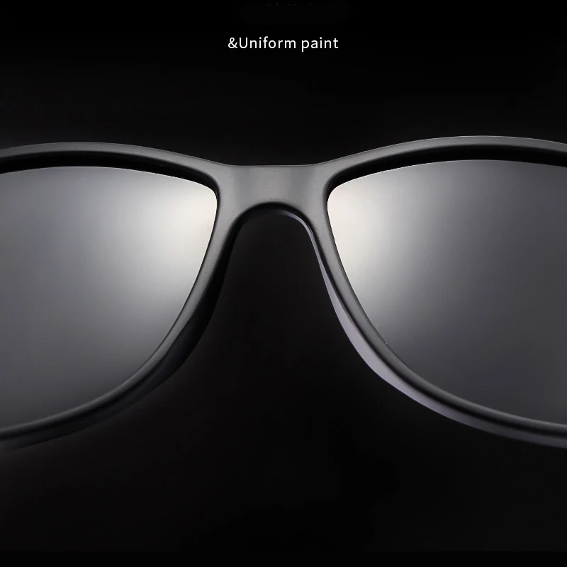 

FEISHINI 2020 Black Sports Sunglasses Men Polarized Vintage Eye glasses Brand Designer Sun Glasses For Men Driving Goggles UV400