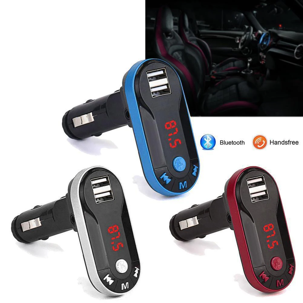 4 в 1 Автомобильный FM-модулятор с MP3-плеером и USB-портом |