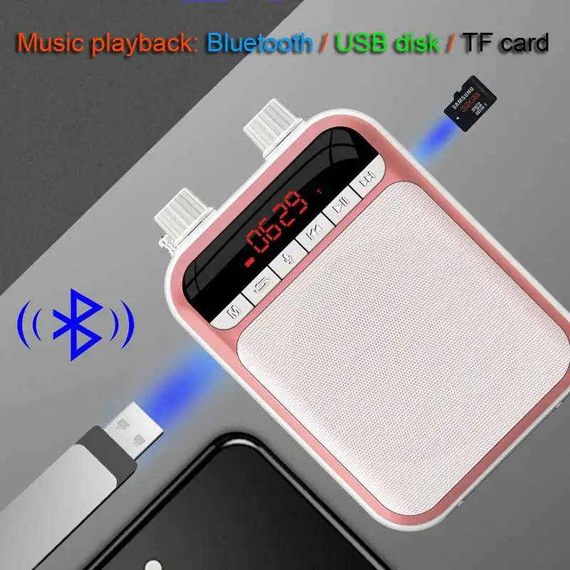 Громкий Bluetooth динамик с функцией звучания|Микрофоны| |