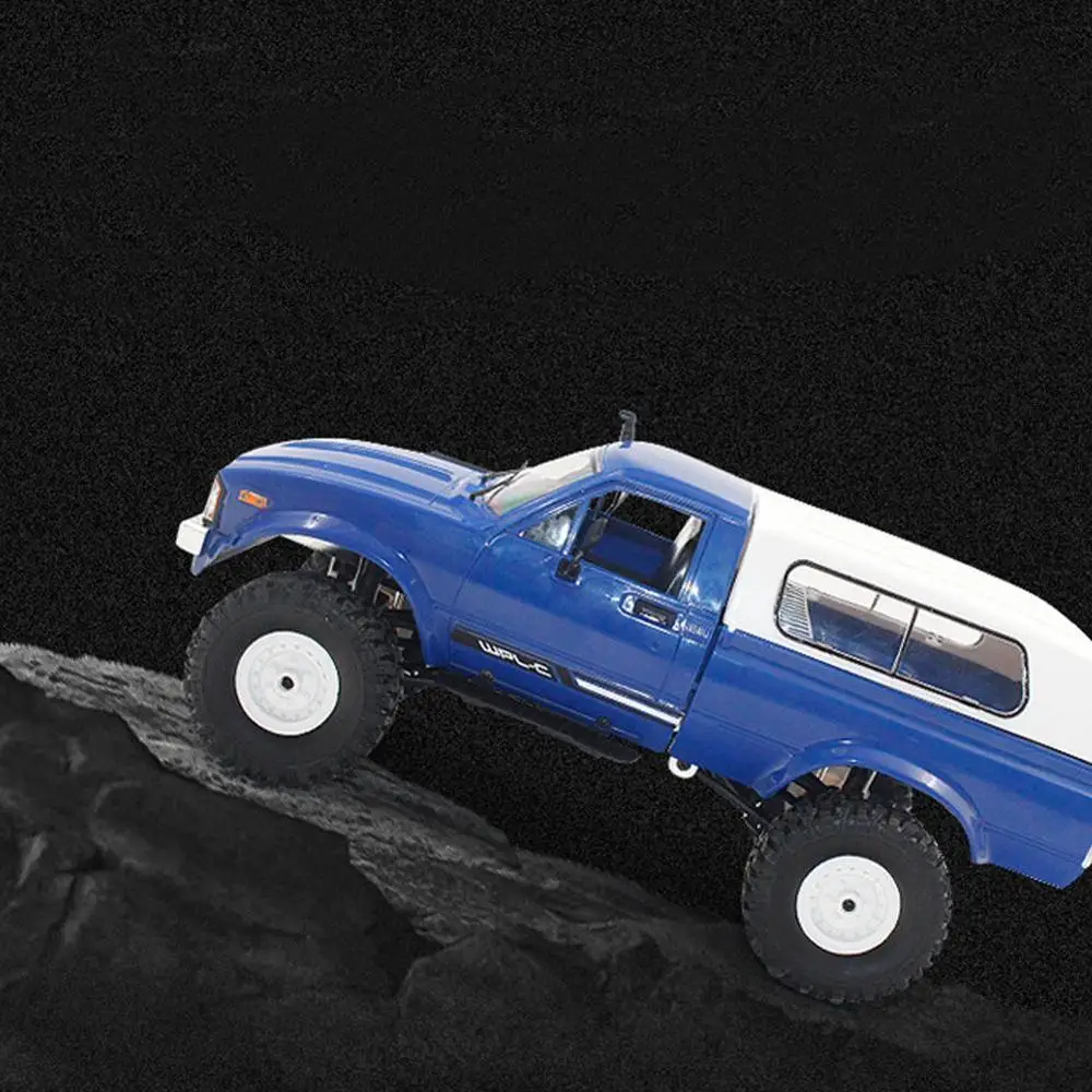 1:16 RC Байк 4WD радио 2 4G гусеничный внедорожный армейский светодиодная фара для